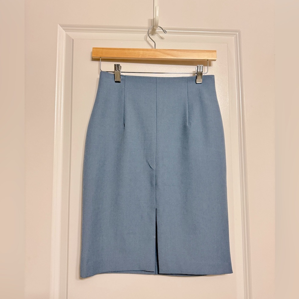Sky blue H-line skirt from S.Korea 🩵